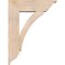 Ekena Millwork Thorton Traditional Smooth Bracket w/ Offset Brace, Douglas Fir, 7 1/2"W x 24"D x 32"H BKT0806X24X32THR01SDF - alternate 3